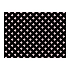 Polka Dots 35 x27  Blanket Back