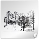 AH00293-1 Barn Near Corning By Ave Hurley Canvas 12  x 12 