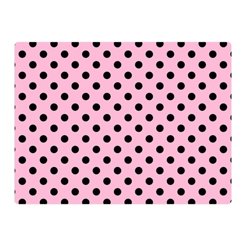 Polka Dots 35 x27  Blanket Front