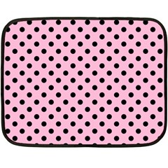 Polka Dots 35 x27  Blanket Back