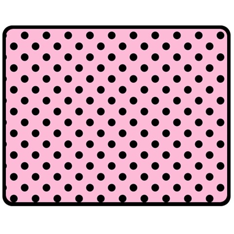 Polka Dots 60 x50  Blanket Front