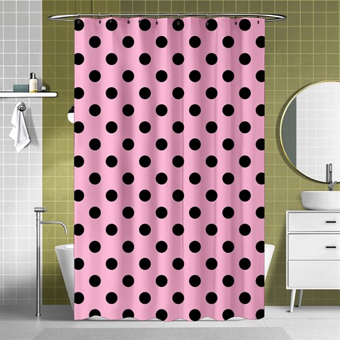 Polka Dots Curtain(48  X 72 ) - 42.18 x64.8  Curtain(48  X 72 )