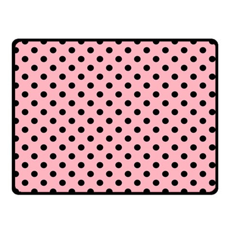 Polka Dots 45 x34  Blanket Back