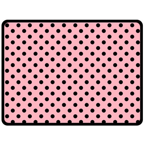 Polka Dots 80 x60  Blanket Front