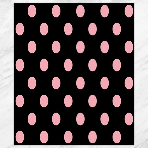 Polka Dots 8.15 x9.66  Canvas - 1