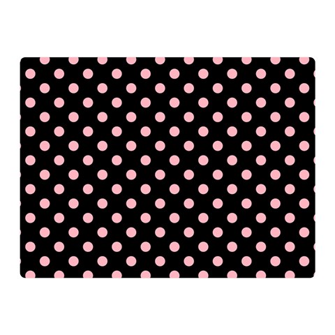 Polka Dots 35 x27  Blanket Front