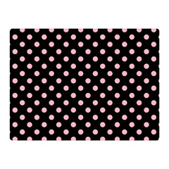 Polka Dots 35 x27  Blanket Front