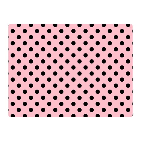 Polka Dots 35 x27  Blanket Front