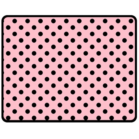 Polka Dots 60 x50  Blanket Front