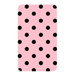 Polka Dots - Black on Pink Memory Card Reader (Rectangular)