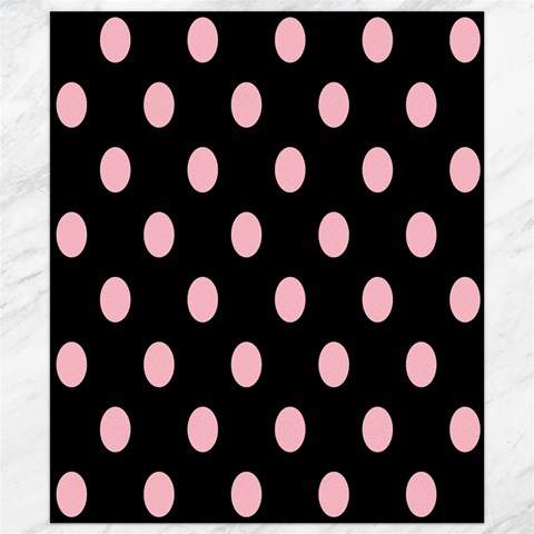 Polka Dots 8.15 x9.66  Canvas - 1