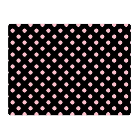 Polka Dots 35 x27  Blanket Front