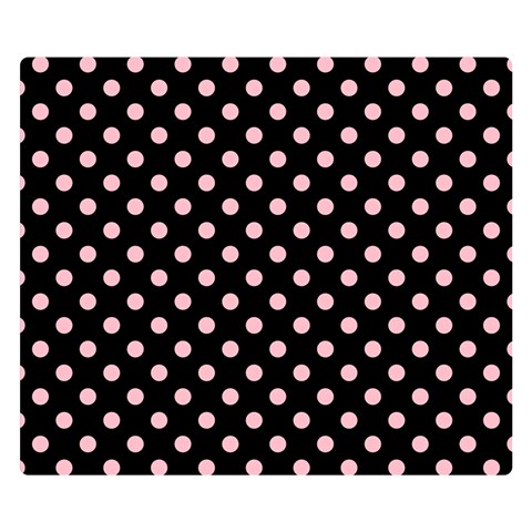 Polka Dots 50 x40  Blanket Front