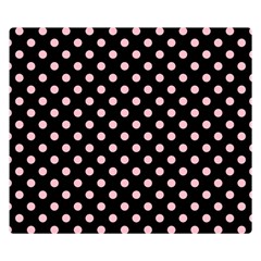 Polka Dots 50 x40  Blanket Back