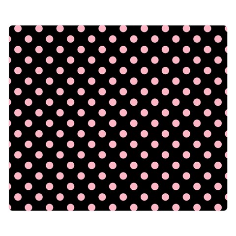 Polka Dots 50 x40  Blanket Front