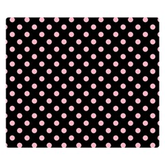 Polka Dots 50 x40  Blanket Back