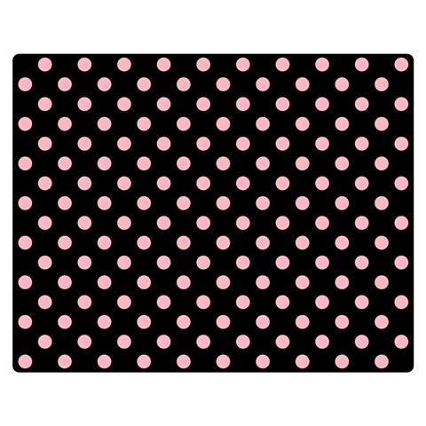 Polka Dots 60 x50  Blanket Front