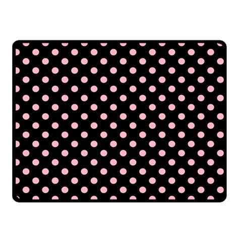 Polka Dots 45 x34  Blanket Back