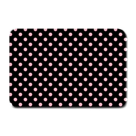 Polka Dots 18 x12  Plate Mat