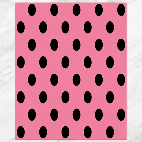 Polka Dots 10.95 x13.48  Canvas - 1