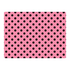 Polka Dots 35 x27  Blanket Front