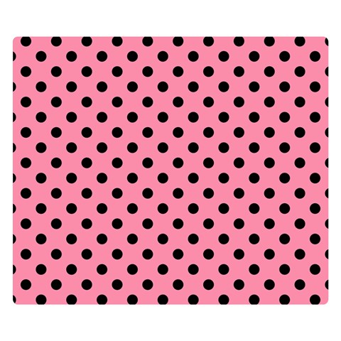 Polka Dots 50 x40  Blanket Front