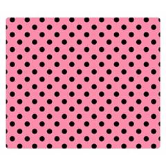 Polka Dots 50 x40  Blanket Back