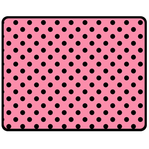 Polka Dots 60 x50  Blanket Front
