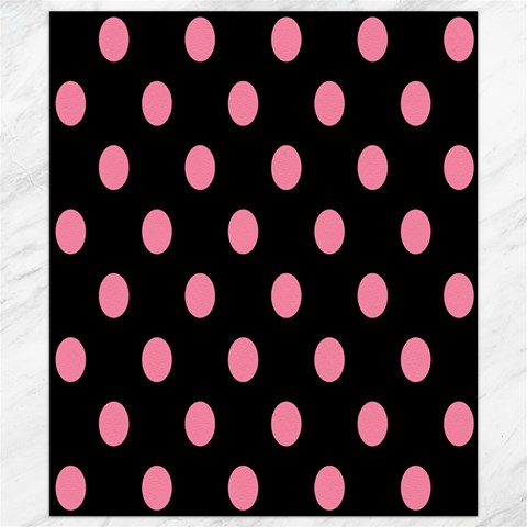 Polka Dots 8.15 x9.66  Canvas - 1