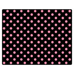 Polka Dots 60 x50  Blanket Back