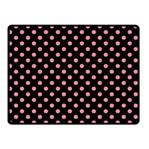 Polka Dots 45 x34  Blanket Back