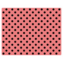 Polka Dots 60 x50  Blanket Back