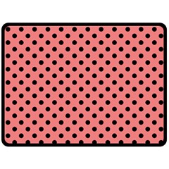 Polka Dots 80 x60  Blanket Back