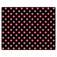 Polka Dots 60 x50  Blanket Back