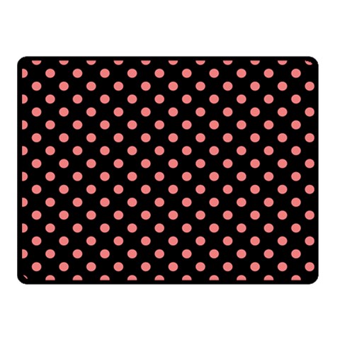 Polka Dots 45 x34  Blanket Front
