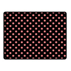 Polka Dots 45 x34  Blanket Back