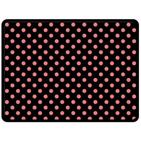 Polka Dots 80 x60  Blanket Back