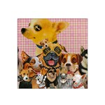 Dogs Are Fun  Satin Bandana Scarf