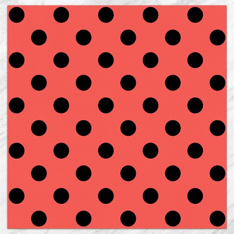 Polka Dots 15.2 x15.41  Canvas - 1