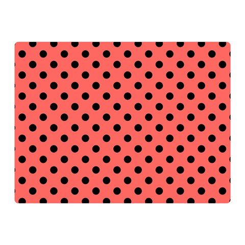 Polka Dots 35 x27  Blanket Front