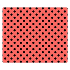 Polka Dots 50 x40  Blanket Front