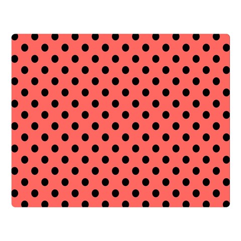 Polka Dots 80 x60  Blanket Front