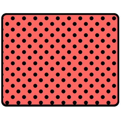Polka Dots 60 x50  Blanket Front