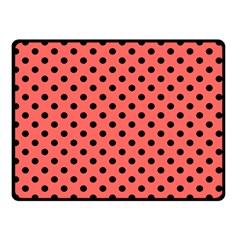 Polka Dots 45 x34  Blanket Back
