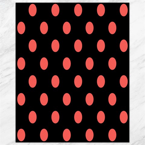 Polka Dots 10.95 x13.48  Canvas - 1