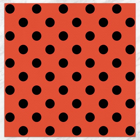 Polka Dots 15.2 x15.41  Canvas - 1