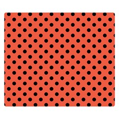 Polka Dots 50 x40  Blanket Back