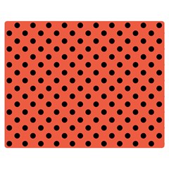 Polka Dots 60 x50  Blanket Front