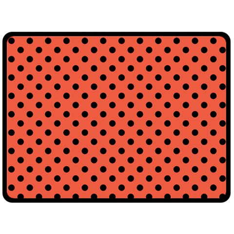 Polka Dots 80 x60  Blanket Front