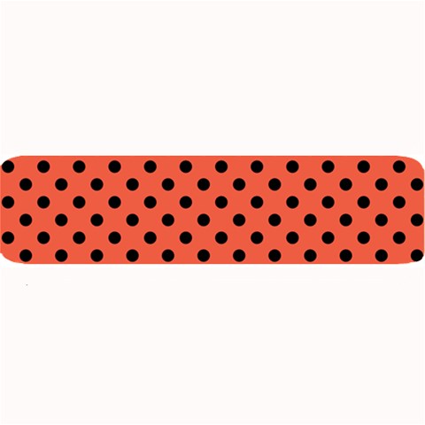 Polka Dots 32 x8.5  Bar Mat